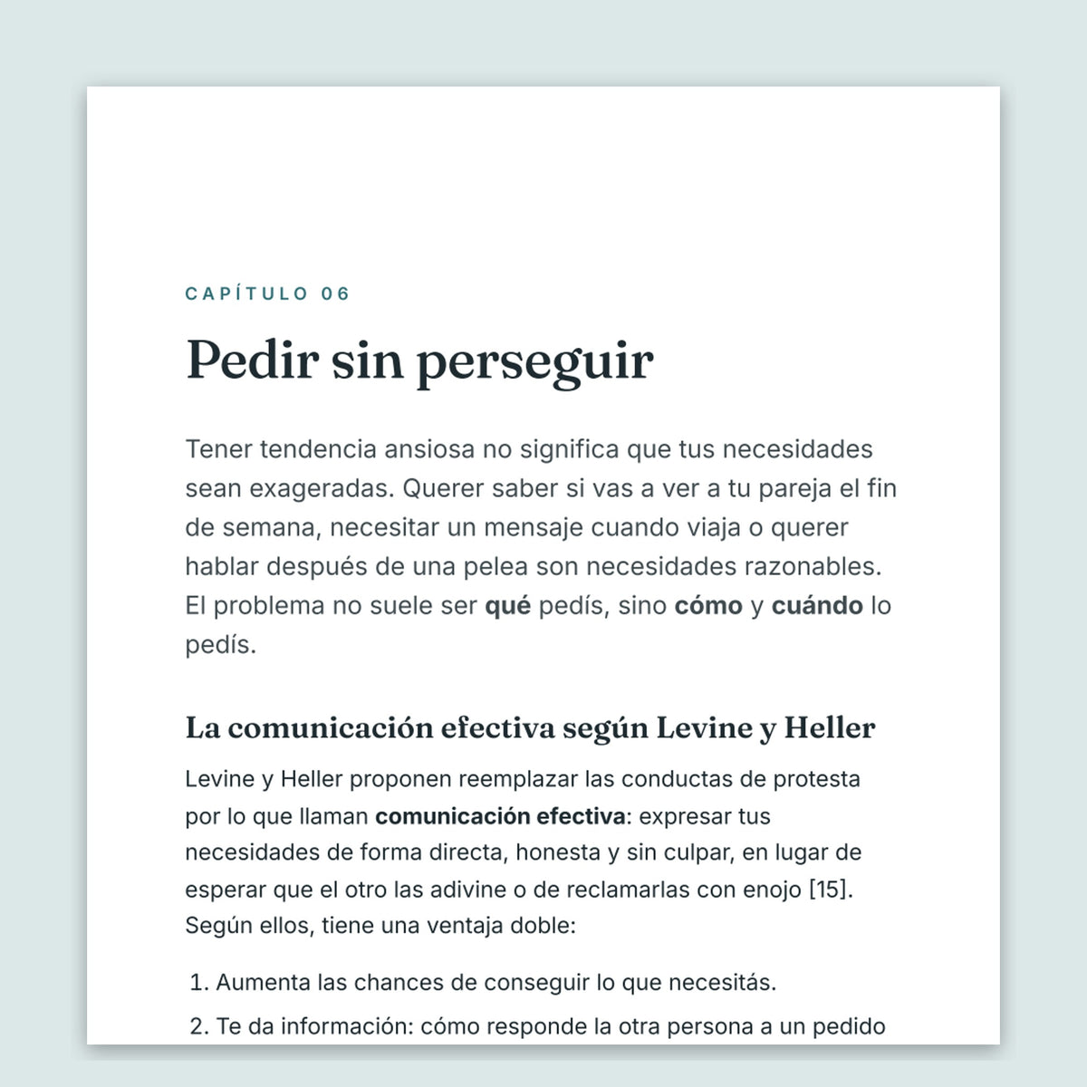 Apego ansioso: amar sin miedo a perder